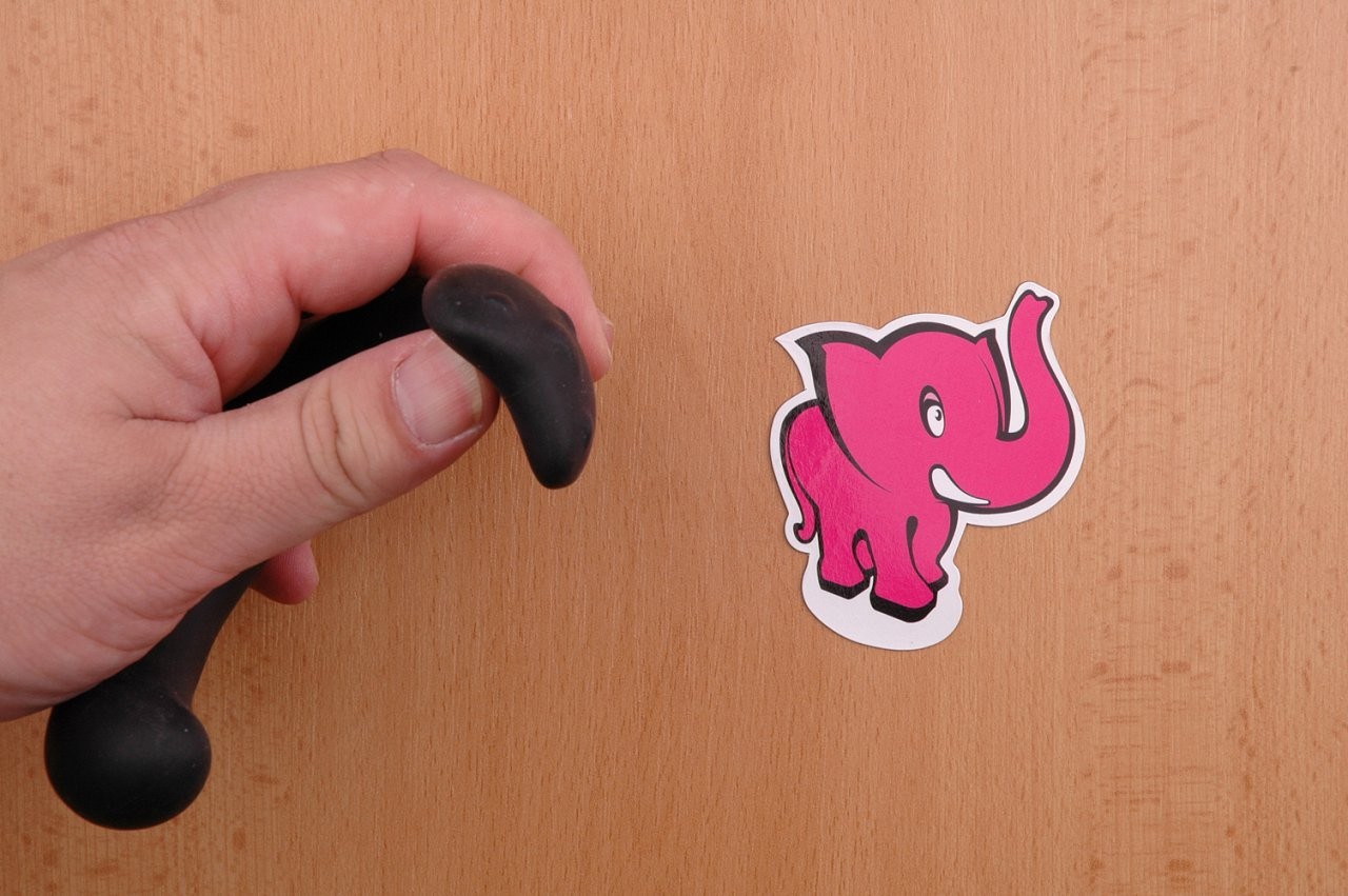 Anal Prock Prostate Massage Prock, îndoire în mână