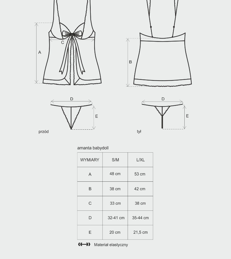 Obsesiv Amanta Babydoll