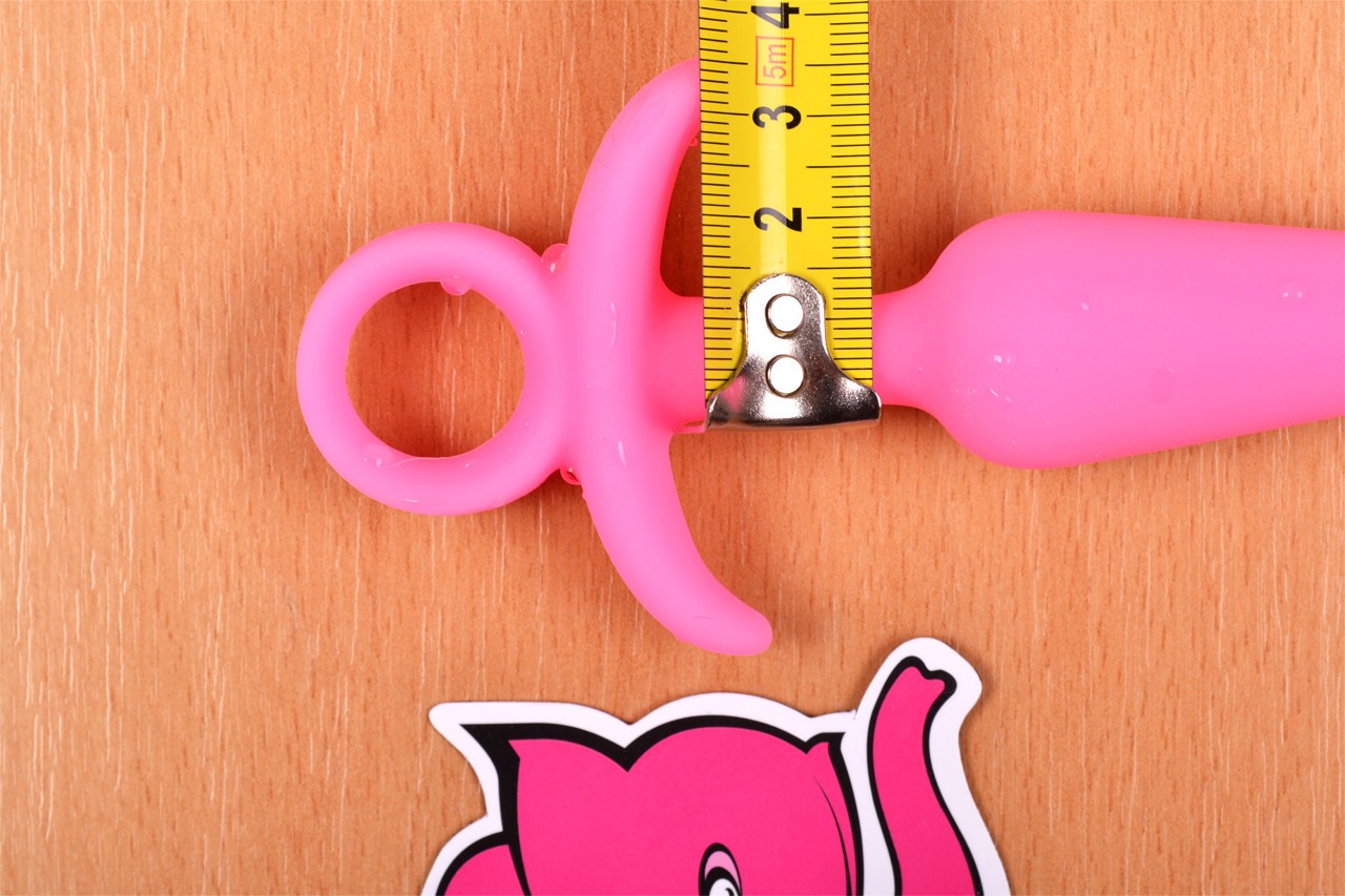 Plug anal Pink Shining, dimensiuni