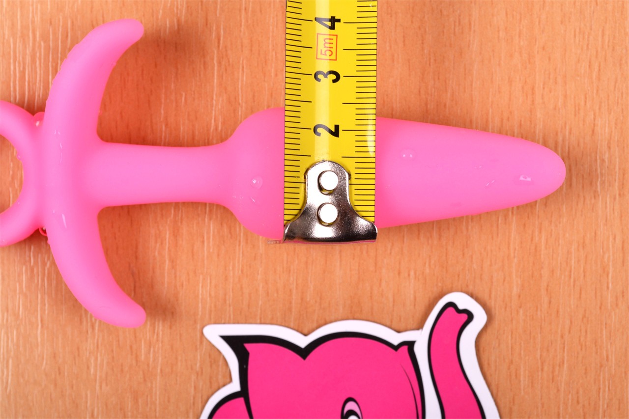 Plug anal Pink Shining, dimensiuni