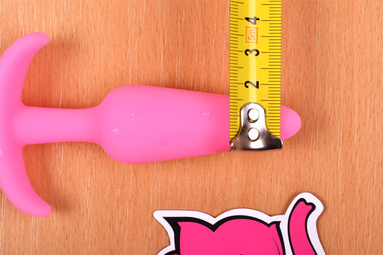 Plug anal Pink Shining, dimensiuni
