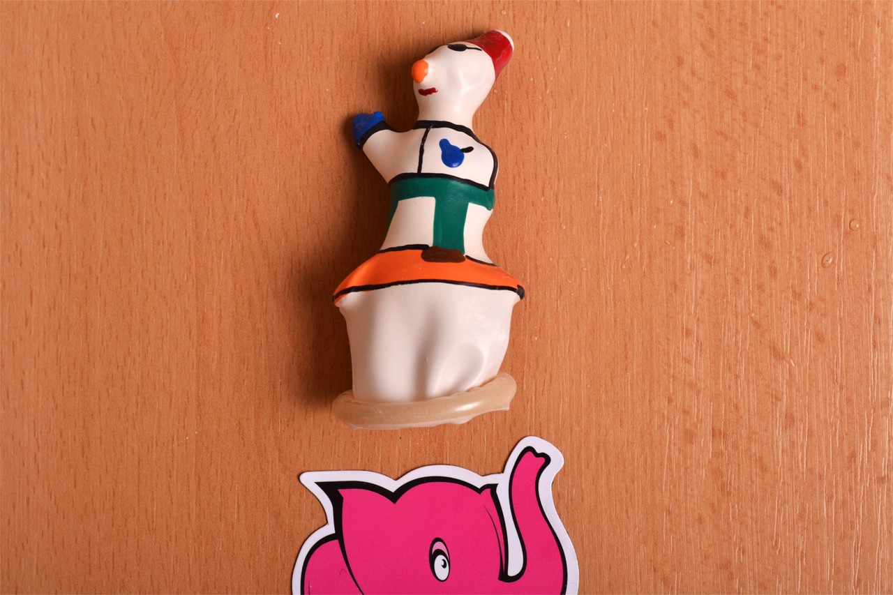 Prezervativul ERCO - ședință foto în Růžový Slon Havířov