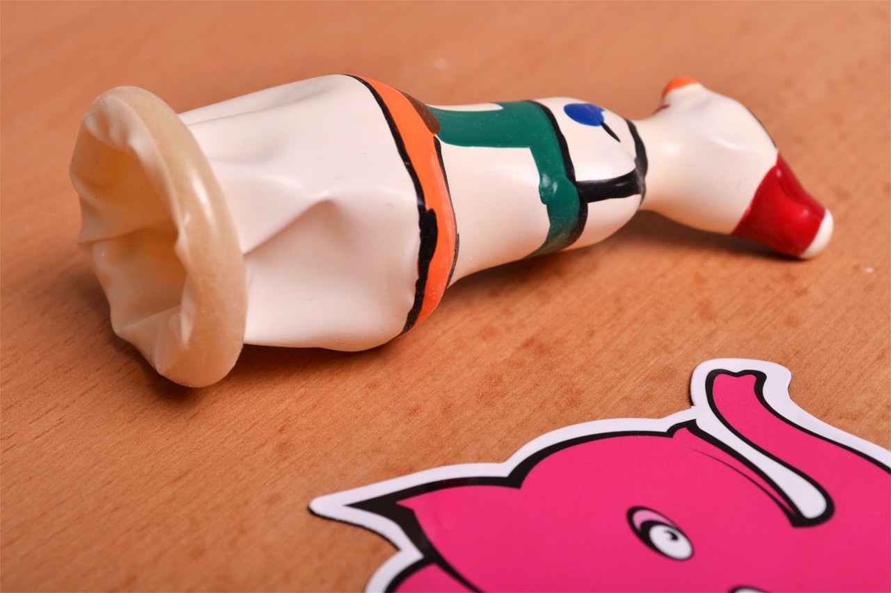 Prezervativul ERCO - ședință foto în Růžový Slon Havířov