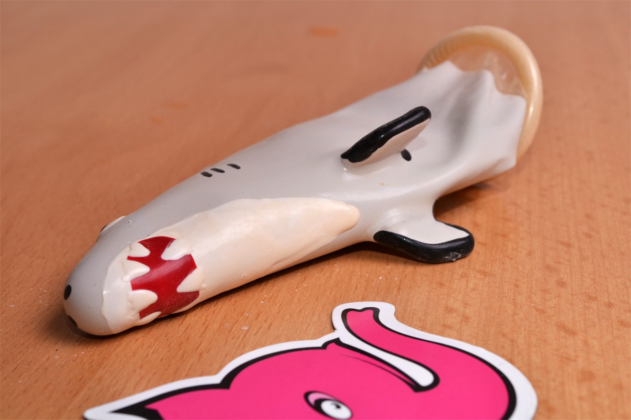 Prezervativul ERCO - ședință foto în Růžový Slon Havířov