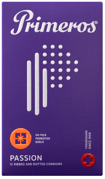 Primeros Passion - Prezervative cu solzi (12 buc)