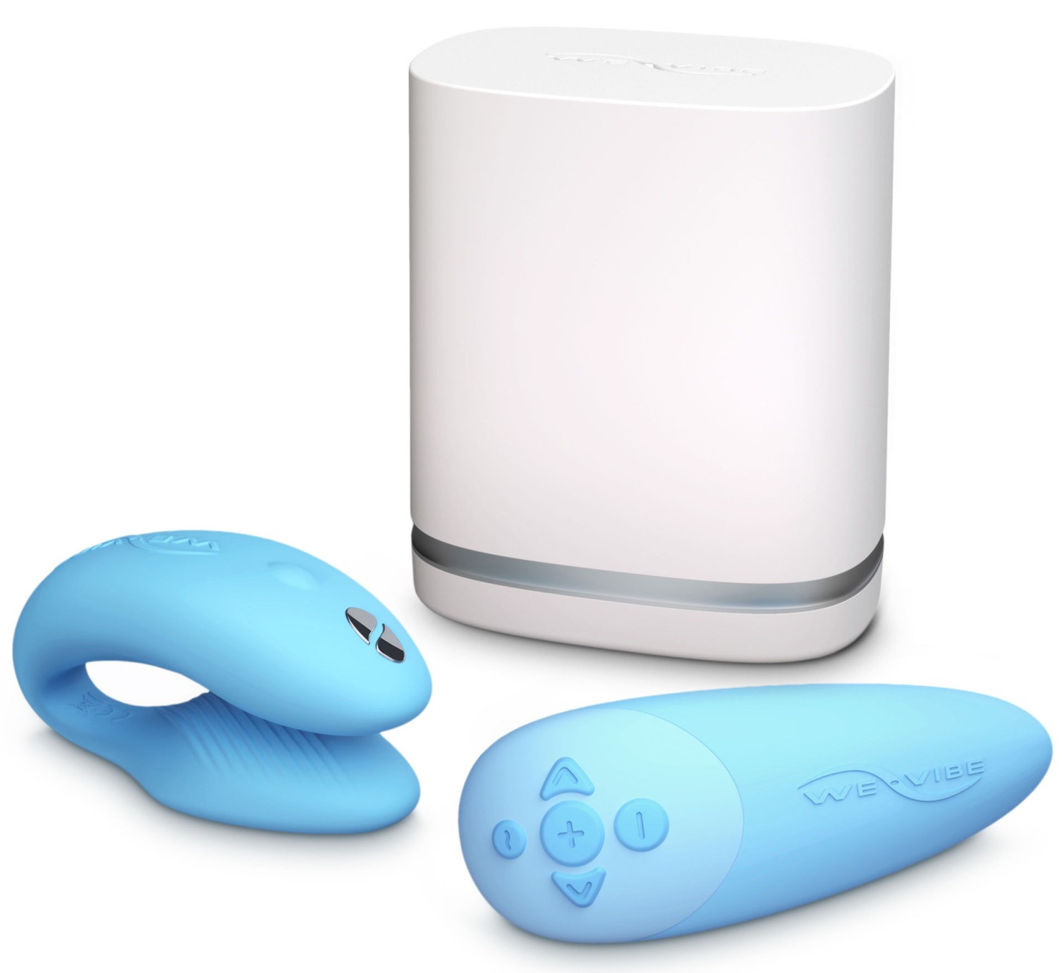 We-Vibe Chorus vibrator cu pereche, albastru