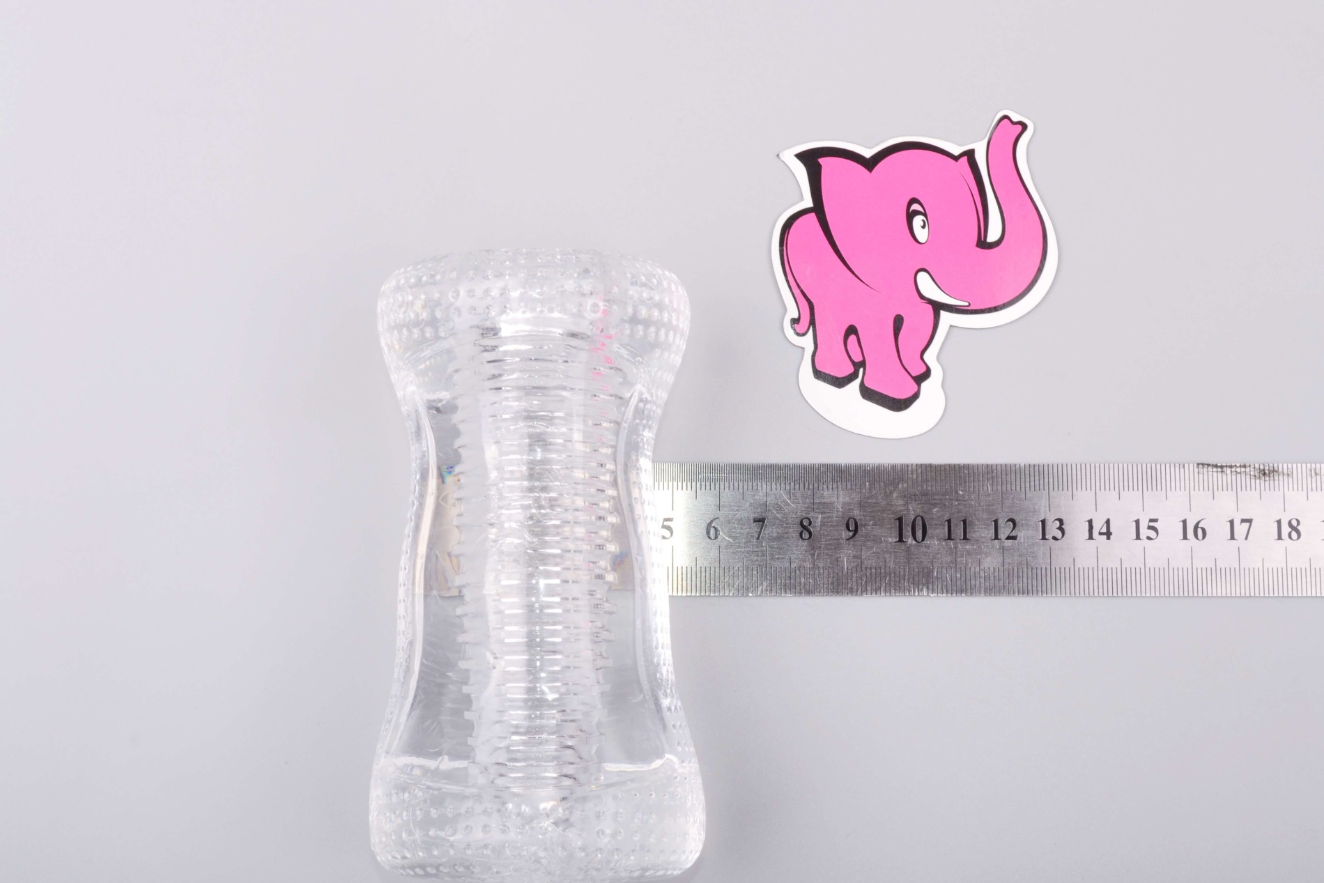 Masturbator Clear Jack, dimensiuni