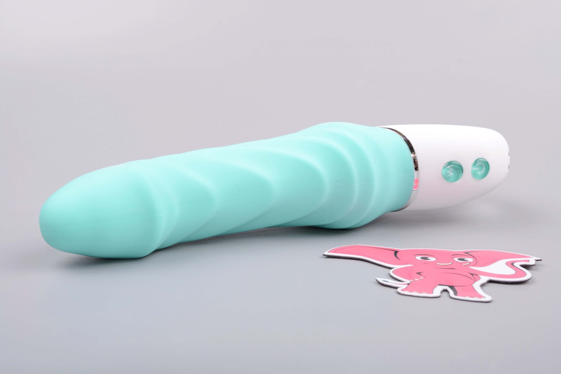 Vibrator din silicon Rumba Blue