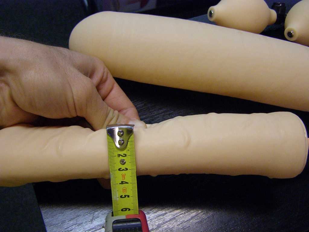 Dildo gonflabil 25 x 3-6 cm