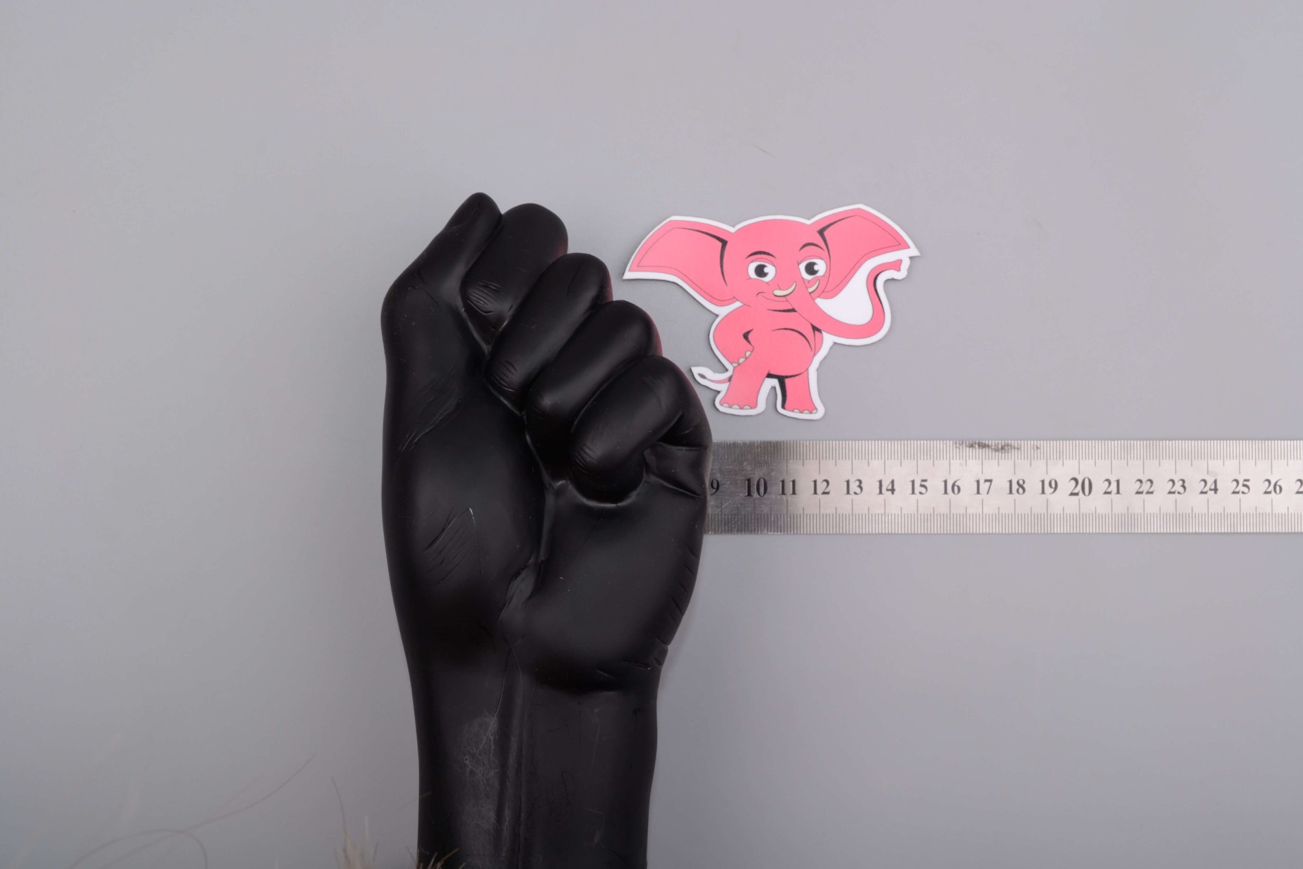 Dildo pentru fisting XXL cu ventuză Corps (24 cm), dimensiuni