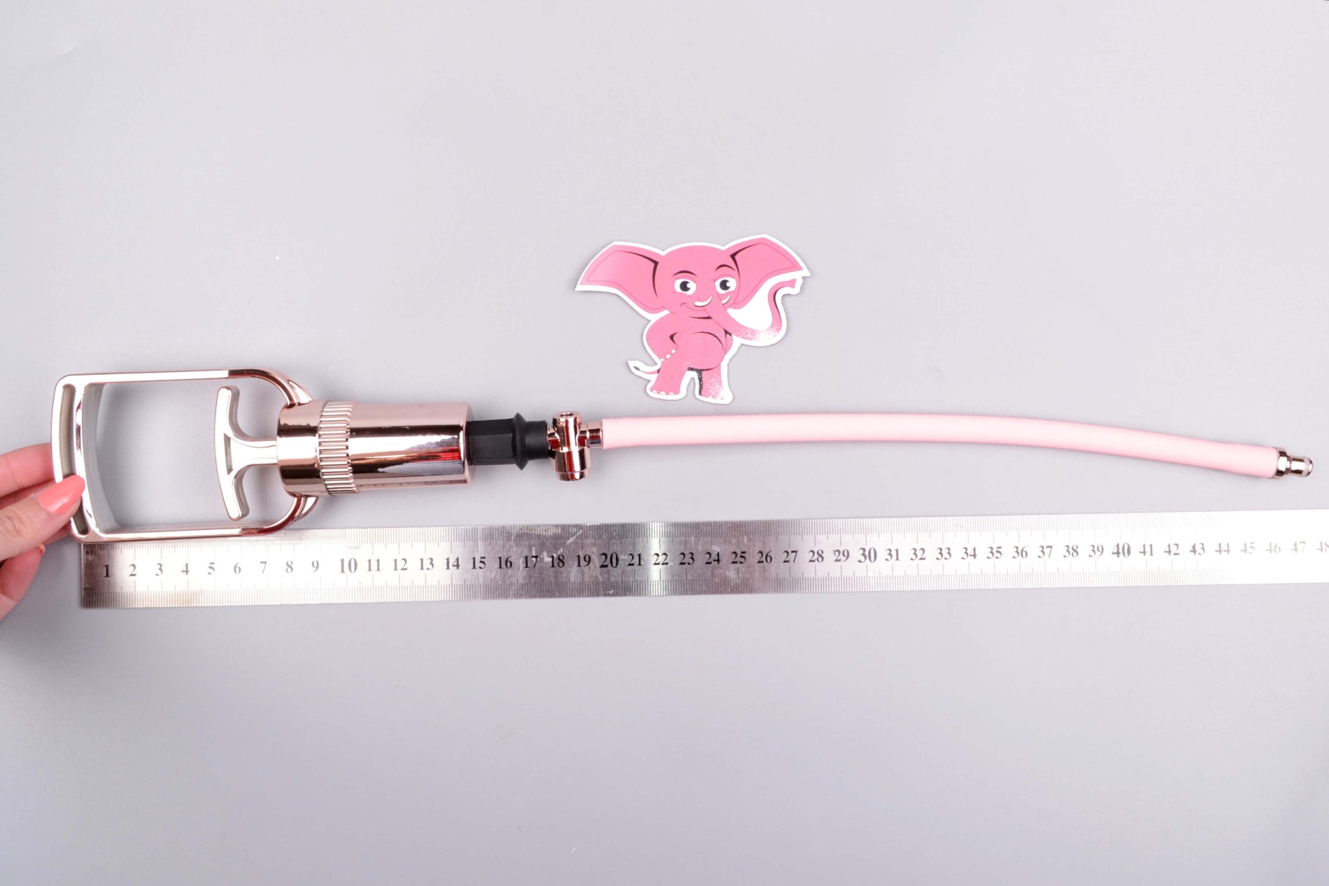 Rose Gold Vagina de aur pompă de vid