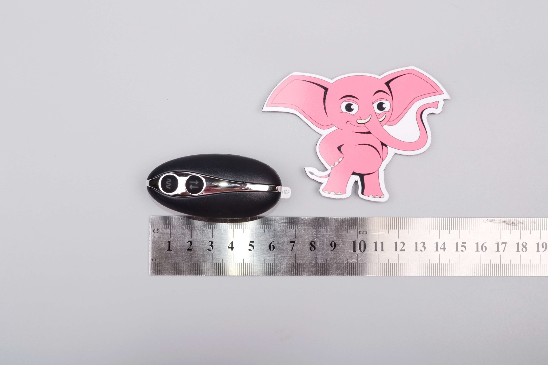 Dream Orgasm vibrator anal cu telecomandă, dimensiuni