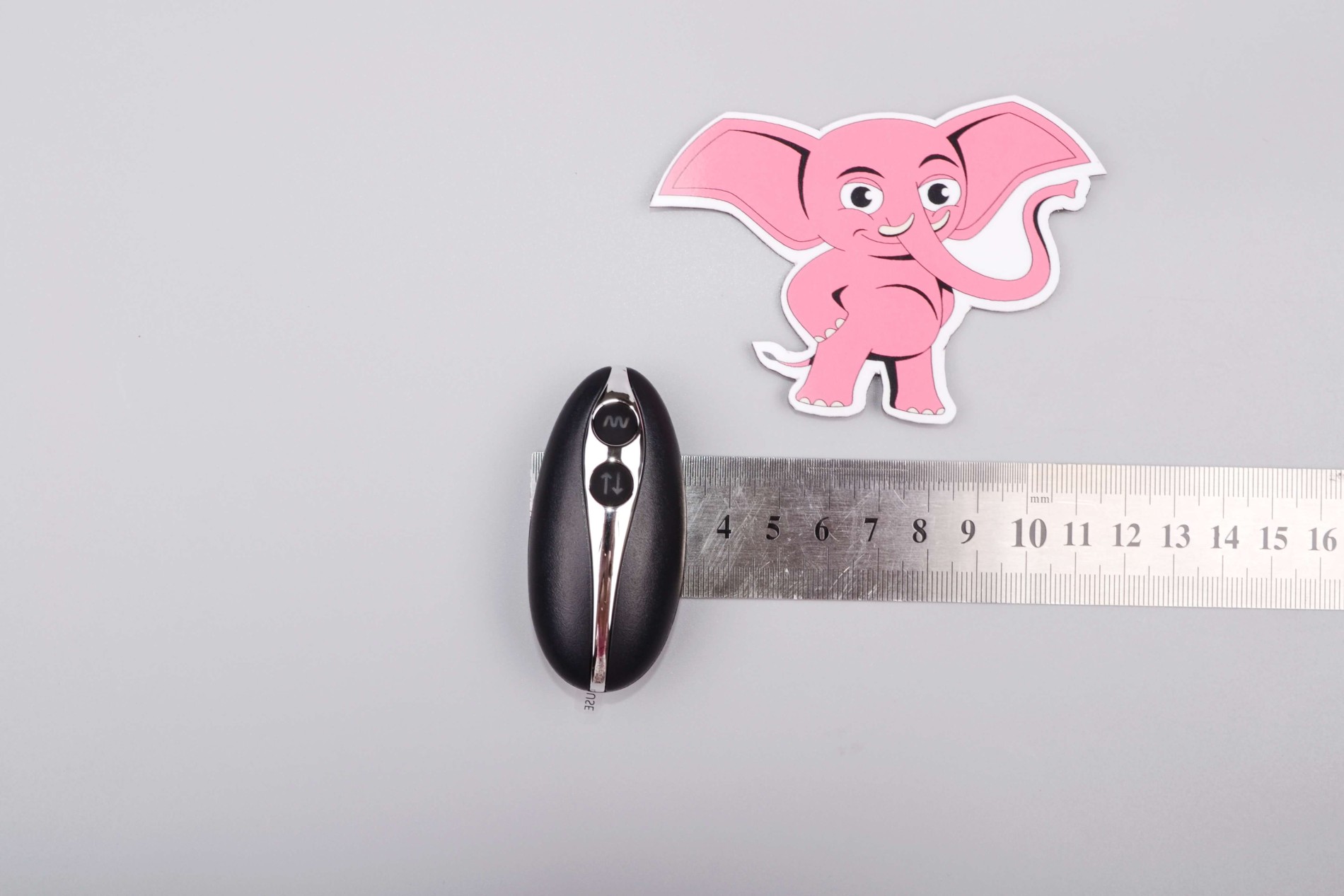 Dream Orgasm vibrator anal cu telecomandă, dimensiuni