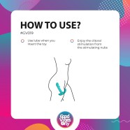 GOOD VIBES ONLY - Gina Vibrator G-spot