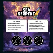 MYTHICAL MATES - Dildo cu mișcare de împingere în formă de șarpe de mare