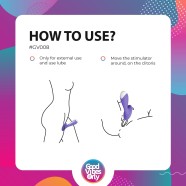 GOOD VIBES ONLY Nara Stimulator pentru clitoris