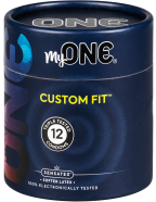 MyOne Single: Custom Fit, size 69H, 12 condoms