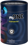 MyOne Maxi-Pack: Custom Fit, size 51H, 36 condoms