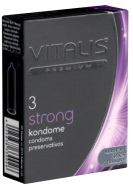Vitalis Premium Single: Strong, 3 condoms