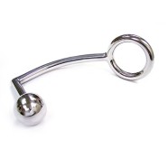 ROUGE Stainless Steel Cock Ring and Anal Probe