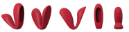 Colecția LOVE – Set 4-în-1 pentru cupluri, cu telecomandă