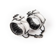 Cătușe din piele albă Sexy Elephant – Aria Wrist