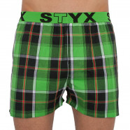 Pantaloni scurți pentru bărbați Styx, sport elastic, multicolor