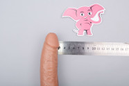Dildo realist Hot Stud (18 cm), dimensiuni