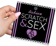 Scratch card erotic Lesbian bilet de loterie
