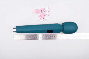 Vibrator de masaj AkuWand Next Gen (30 cm), dimensiuni