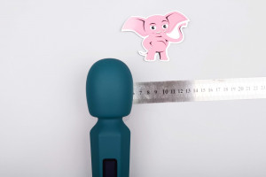 Vibrator de masaj AkuWand Next Gen (30 cm), dimensiuni