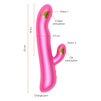 Vibrator rotativ Oninder cu aplicație mobilă (23 cm)