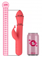 Vibrator clitoridian Tulip (22 cm) + Geantă de jucării cadou