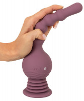Turbo Shaker Anal Lover Vibrator cu telecomandă Gyro (27.7 cm)