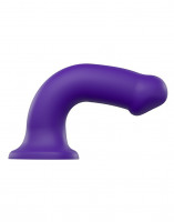 Dildo flexibil dublu din silicon Strap-On-Me (20 cm)
