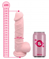 Dildo cu silicon median (20 cm)