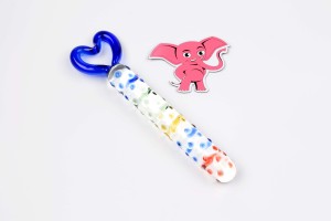 Dildo de sticlă Envy Me (15 cm)
