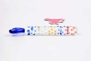 Dildo de sticlă Envy Me (15 cm)