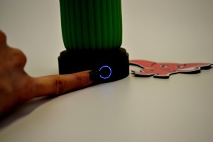 Masturbator cu suport de încălzire Empyrean Forge Tube (19 cm) + inel de erecție cadou