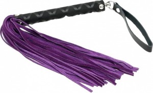 Reprimandă din piele mov Swish (35 cm)