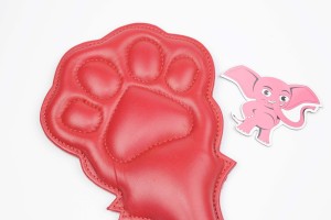 Slapper din piele Leatherix Paw (35 cm)