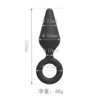 Plug anal cu urechea Soft Feel