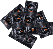 EXS Blatex - prezervative negre (100 buc)