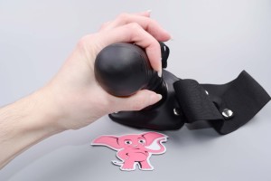 Mitch cu curea goală (18,7 cm), negru