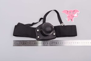 Mitch cu curea goală (18,7 cm), negru