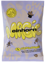 Einhorn Condoms: MAGIC, thin vegan condoms in the chips bag