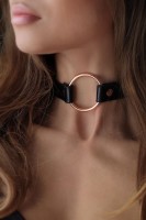 ROSY GOLD - Choker - Negru