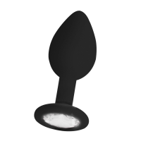 Dop anal cu ornament de diamant - Regular