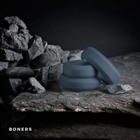 BONERS set de 3 inele (inele plate)