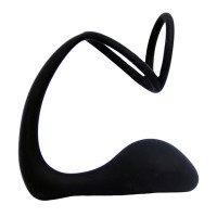 Plug anal cu inele de erecție Ball Ring &amp; Plug (22,5 cm)